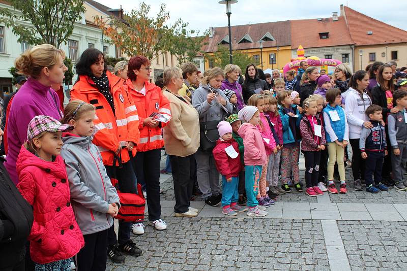 Do Večerního běhu Kaplicí se zapojili malí i velcí závodníci nejenom z Kaplice.