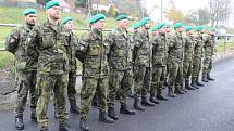 V Polné na Šumavě volilo několik stovek vojáků.