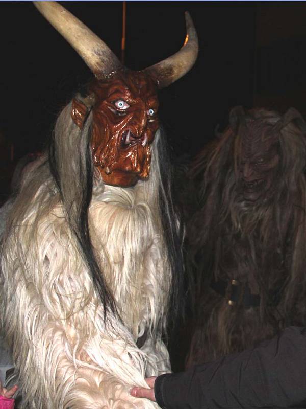 Krampus show v Kaplici 2016.