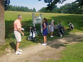 Santal Jihočeská golf senior tour v Kestřanech.