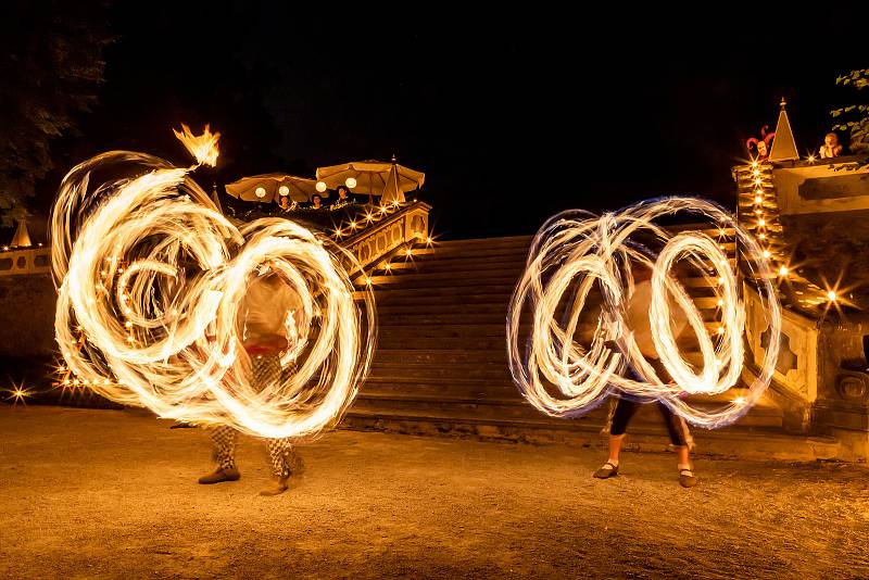 Barokní noc na zámku Český Krumlov 2021.