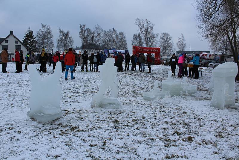 Lipno Ice Marathon prověřil na osm desítek borců, kteří nejsou z cukru.