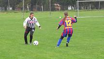 Oslavy padesátého výročí ženského fotbalu v Kaplici + divizní derby Spartak Kaplice (bíločerné dresy) - Calofrig Borovany.