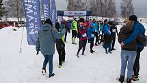 Již čtvrtý Ice Marathon odstartoval v sobotu v Černé v Pošumaví.