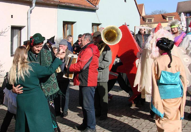 Masopust v Rájově na Českokrumlovsku.