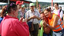 Den s hendikepem na Lipno Sport Festu 2019. Patronem plaveckého závodu byl český paralympionik, plavec Arnošt Petráček.