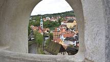 Český Krumlov bez turistů.