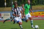 Fotbalová příprava: FK Slavoj Český Krumlov (zelené dresy) – SK Dynamo České Budějovice U19 1:0 (1:0).