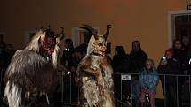 Krampus show v Kaplici 2016. 