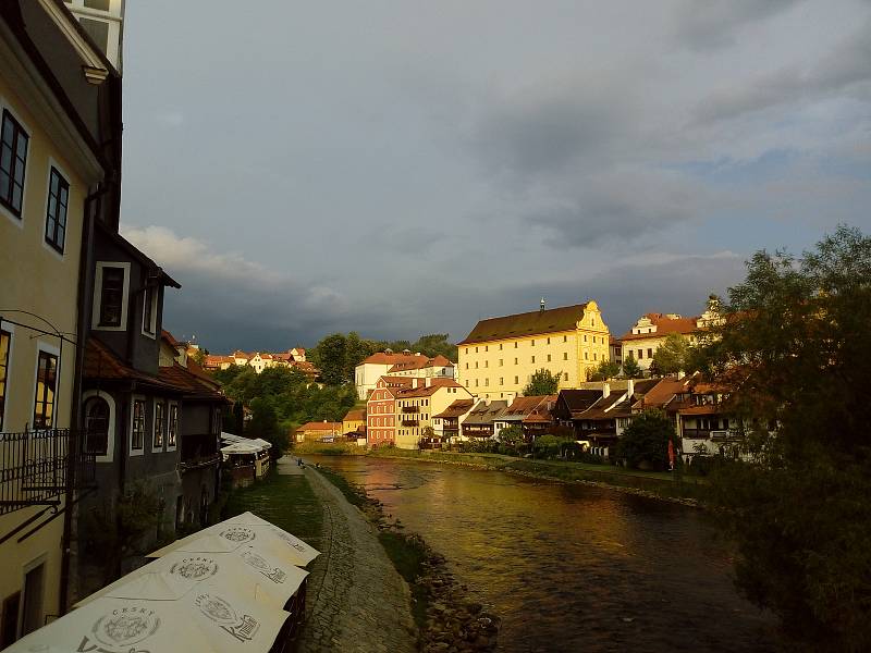 Podvečerní Český Krumlov