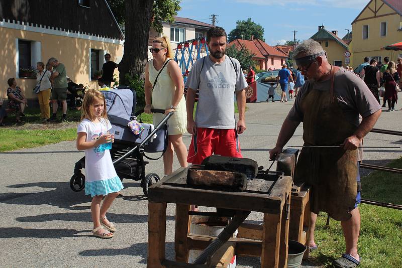 Staročeská pouť pobavila v sobotu návštěvníky Chlumu u Křemže.