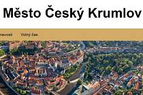Město Český Krumlov má nové webové stránky.