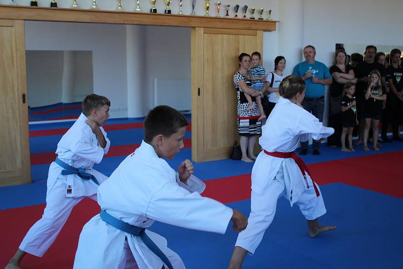 V krumlovském Skleníku sídlí Sportovní klub karate Český Krumlov .