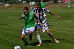 Fotbalová příprava: FK Slavoj Český Krumlov (zelené dresy) – SK Dynamo České Budějovice U19 1:0 (1:0).