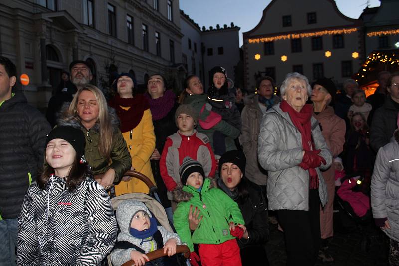 Tříkrálový happening je tradičním zakončením adventního svátečního období v Českém Krumlově.