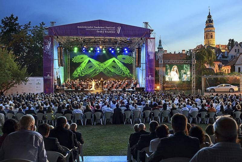 Zahajovací koncert Mezinárodního hudebního festivalu Český Krumlov. 