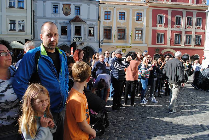 Zakončení zámecké sezóny v Českém Krumlově v roce 2019.