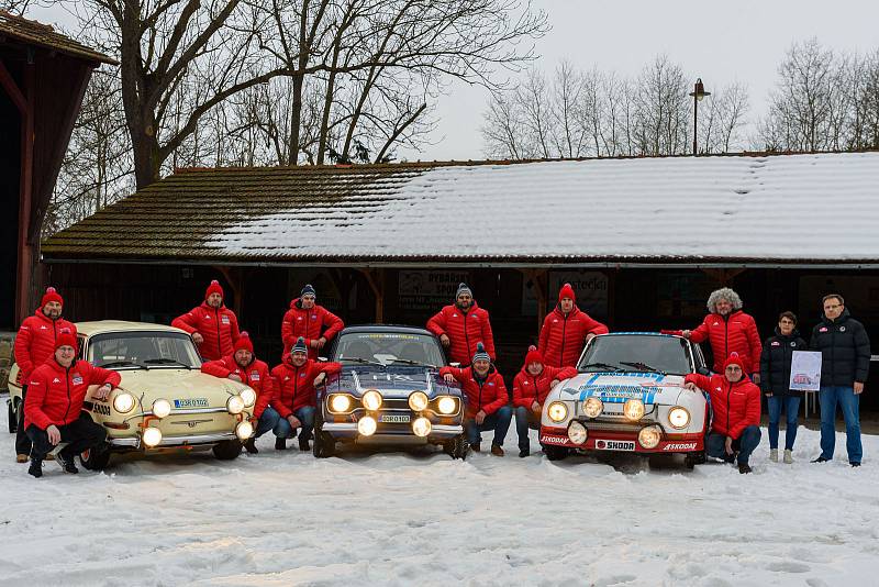 Tým ČK motorsport bude na historické Rallye Monte Carlo reprezentovat sedm vozidel.