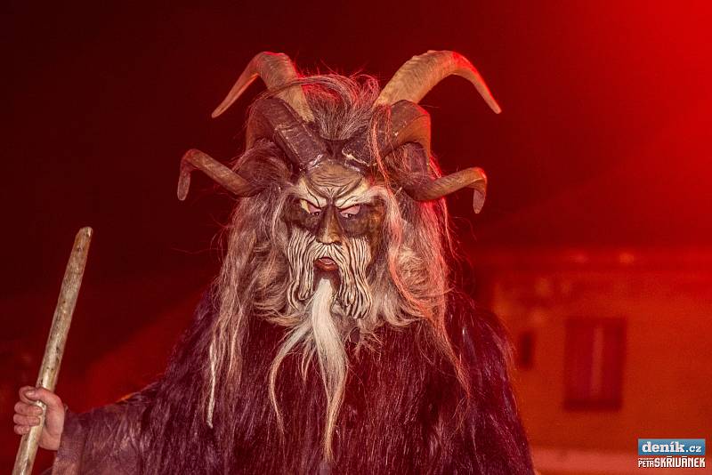 Krampus Show 2015 v Kaplici.