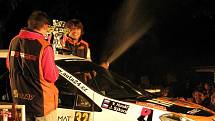 Jan Sýkora a Vít Houšť, vítězná posádka třídy A 7. V letošním roce absolvovali teprve druhou soutěž a už si připsali vítězství, navíc se zcela novým vozem Renault Clio.