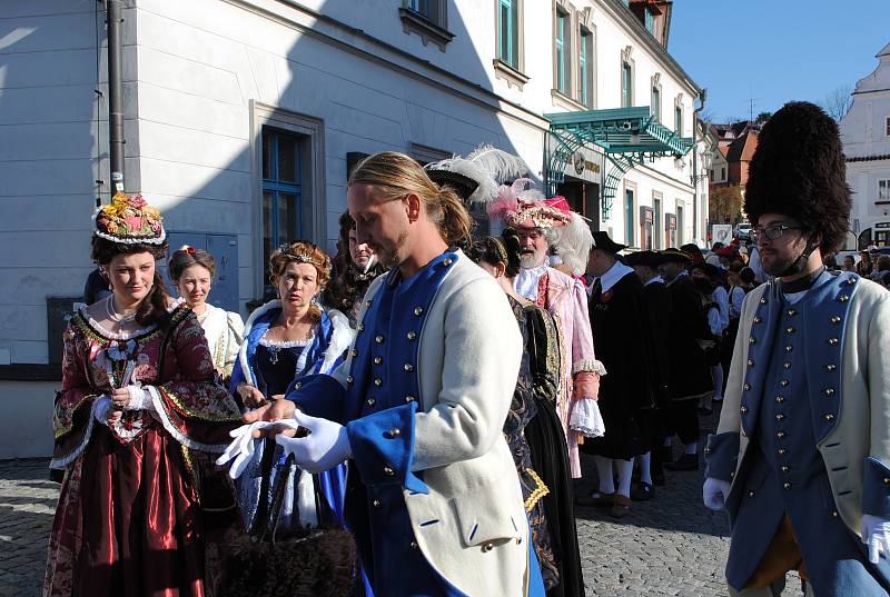 Zakončení zámecké sezóny v Českém Krumlově v roce 2019.