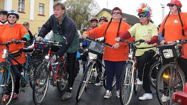 Nadšení nezná mezí, když se dolnodvořišťští příznivci cykloturistiky vydávají na cesty.