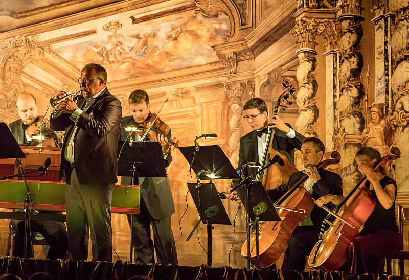 Poslední večer Mezinárodního hudebního festivalu Český Krumlov.