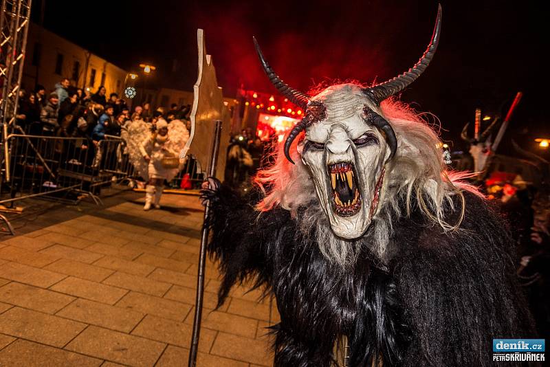 Krampus Show 2015 v Kaplici.