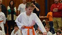 Mikulášský turnaj, poslední z letošní série turnajů Jihočeského svazu japonského karate, pořádal českokrumlovský Shotokan karate klub.