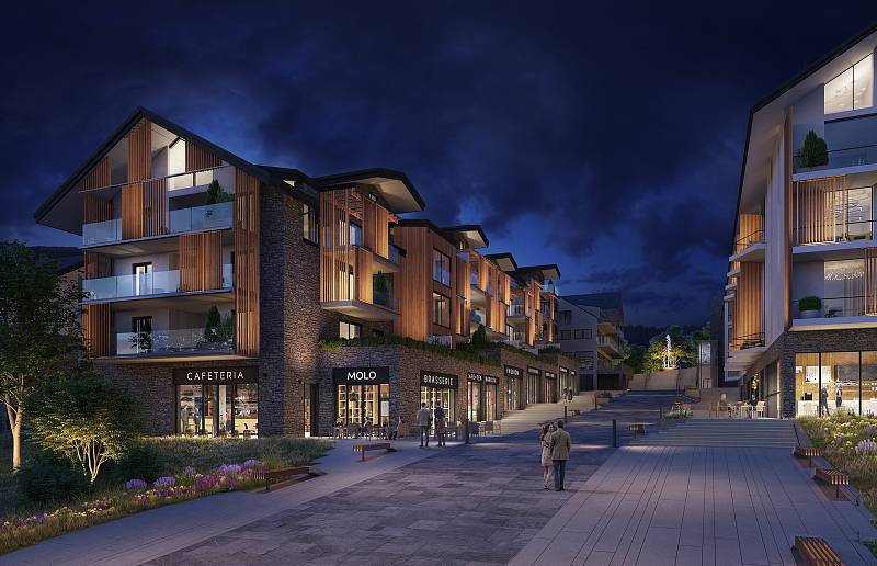 V Lipně nad Vltavou zahájil developer výstavbu ambiciózního a ve střední Evropě ojedinělého projektu MOLO Lipno Resort. Jde o investici přesahující 1,7 miliardy korun na pozemku o rozloze 24 tisíc metrů čtverečních.