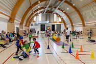 Nová sportovní hala, resp. sportovně kulturní centrum v Dolním Třeboníně, přivítala první návštěvníky před rokem, 23. května 2023.