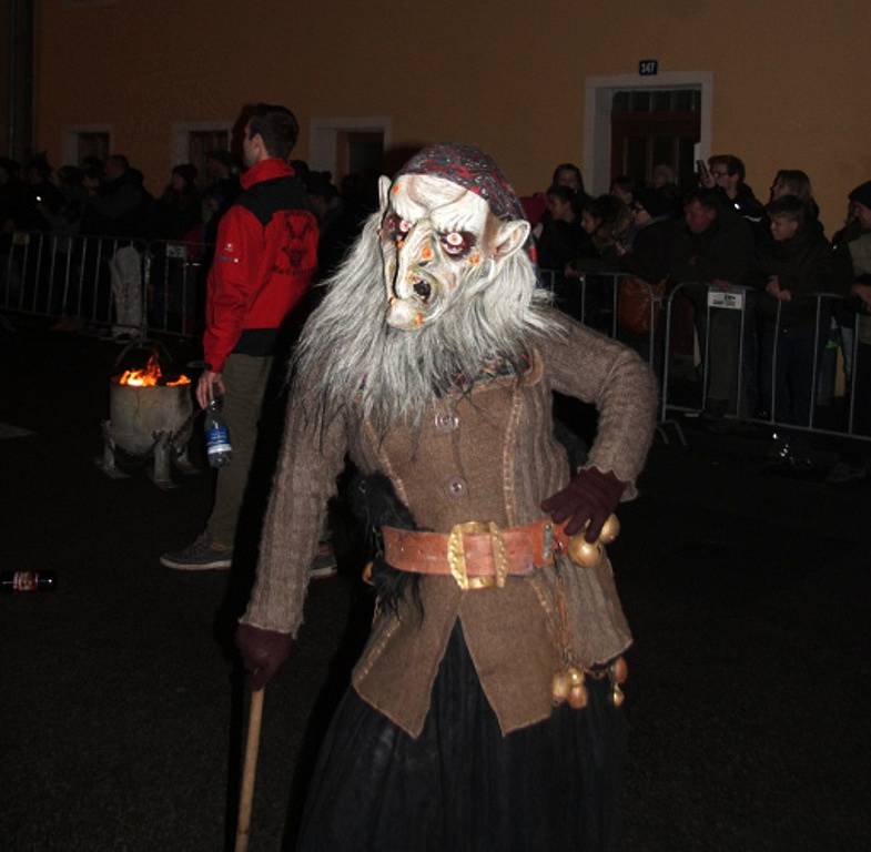 Krampus show v Kaplici 2016. 