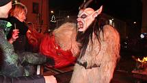 Krampus show v Kaplici si užívali diváci i účinkující.