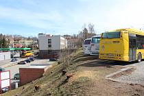 Krumlovské autobusové nádraží se změní ve staveniště.