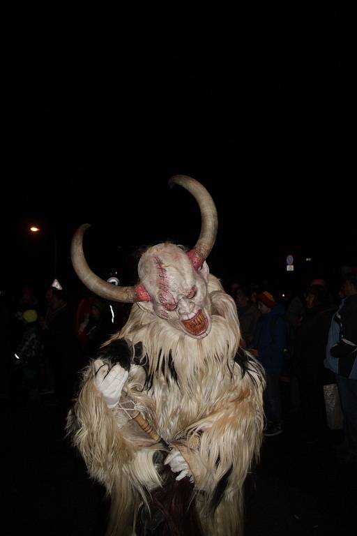 Krampus show v Kaplici 2016. 