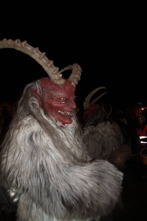 Krampus show v Kaplici 2016. 