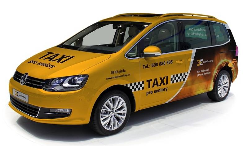 Městem začne jezdit Senior taxi.