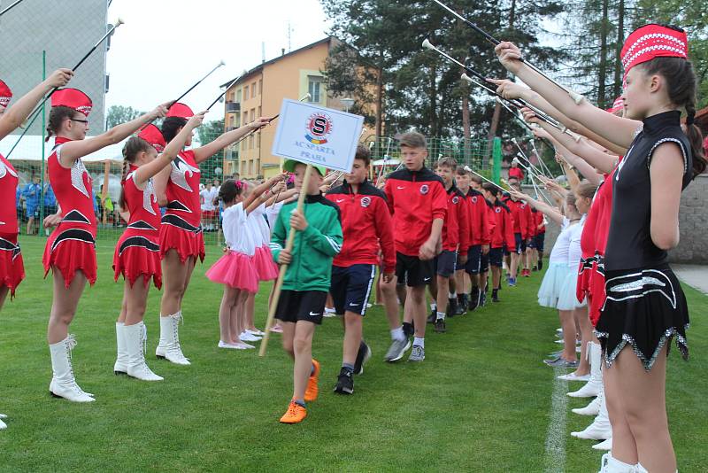 Slavnostní zahájení Magic cupu Šumava 2018 v  Dolním Dvořišti.