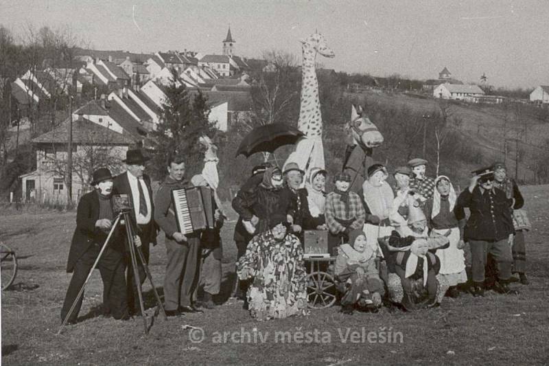 Masopust v 50. a 60. lech ve Velešíně