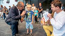 Svatováclavské slavnosti a Mezinárodní folklórní festival roztančily historické jádro českého Krumlova.