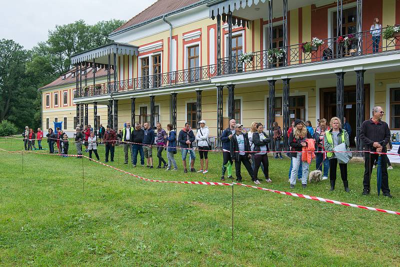 Sedmý ročník triatlonu Železný adiktolog se konal v zámeckém parku v Červeném Dvoře.