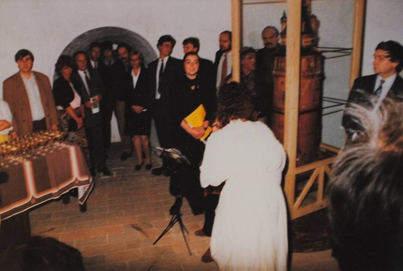 Český Krumlov v roce 1994.