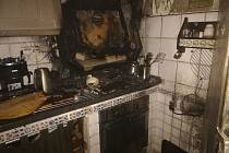 V kuchyni vznikl požár v domě v Benešově nad Černou.