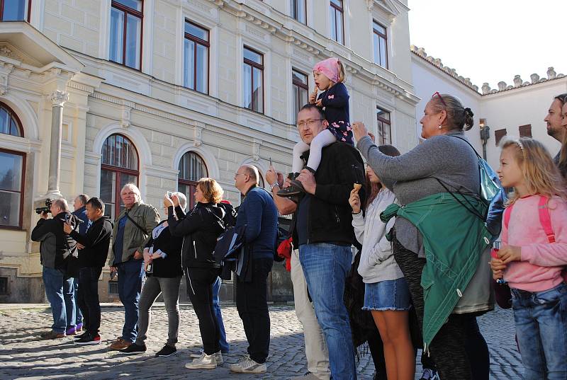 Zakončení zámecké sezóny v Českém Krumlově v roce 2019.