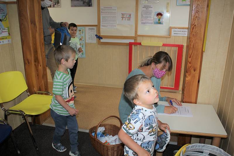 Do Mateřské školky Tavírna se děti nemohly dočkat, jak se těšily.