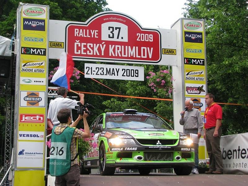 Start Ryllye Český Krumlov v Jelení zahradě 22. 5. 2009.