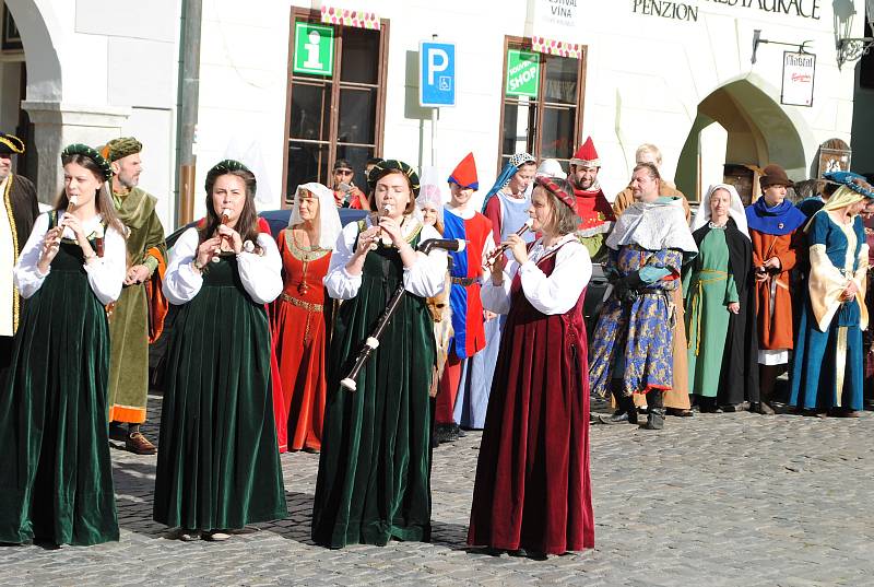 Zakončení zámecké sezóny v Českém Krumlově v roce 2019.