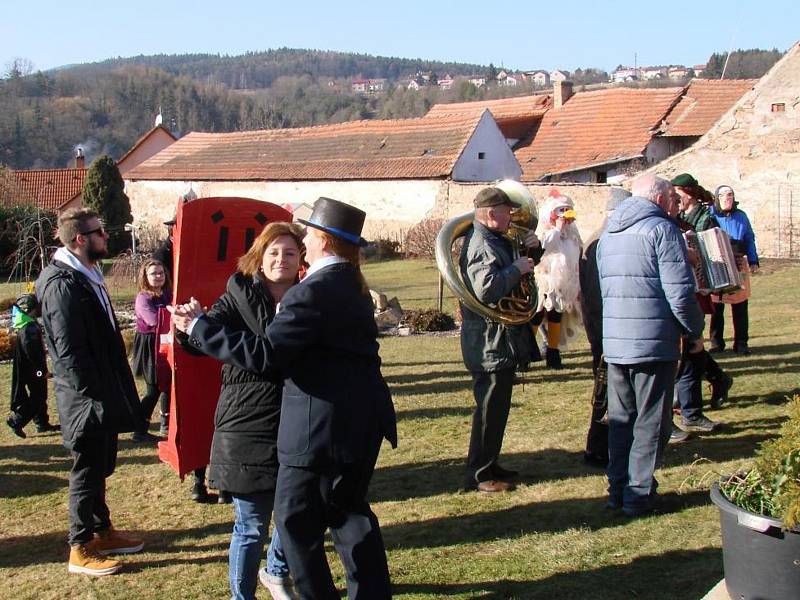 Masopust v Rájově na Českokrumlovsku.