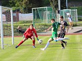 Fotbalová divize: Český Krumlov - Soběslav.