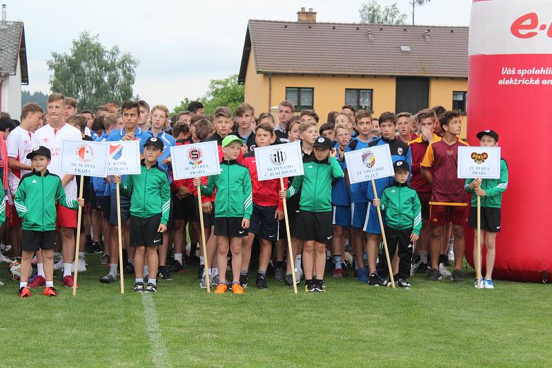 Slavnostní zahájení Magic cupu Šumava 2018 v  Dolním Dvořišti.